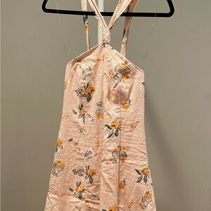 Wild Fable Peach Halter Dress Size Small (NWT)